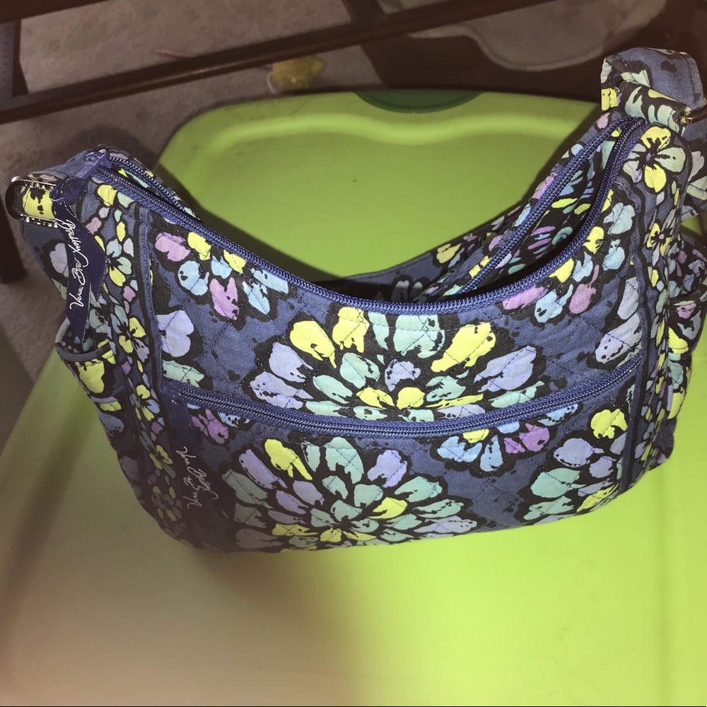 Vera Bradley Indigo Pop “On the Go” Crossbody Bag